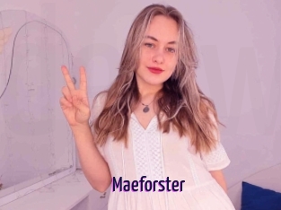 Maeforster