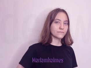 Mariamhaimes